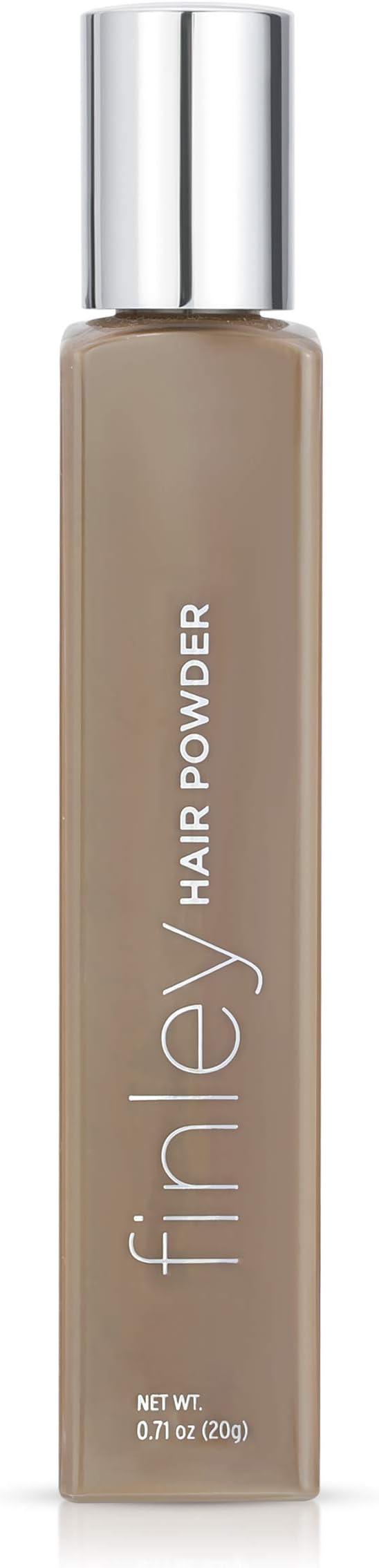 Finley Hair Powder Dry Shampoo Alternative for Brunettes, Shades of Brown Hair - Refreshes Dull, Oily Hair - .71 oz