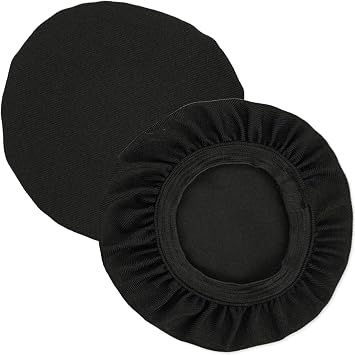 2pcs Headphone Ear Covers, Reusable Sweat Covers - Washable & Stretchable, Fits 3.54"-4.13" Headsets 9-10.5cm