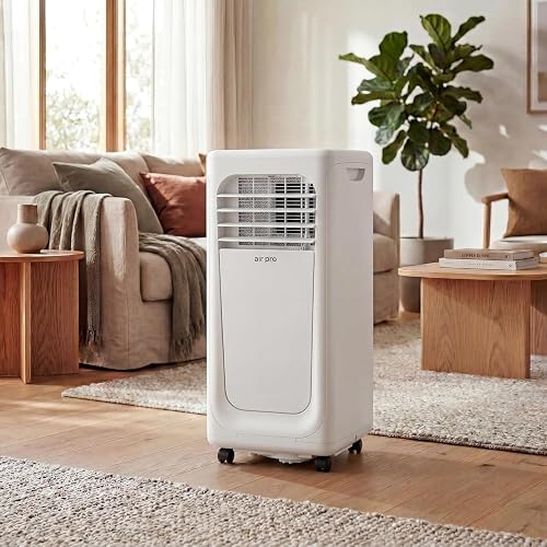 Climatiseur Mobile Portable 4-en-1 12000 BTU Pompe à Chaleur 