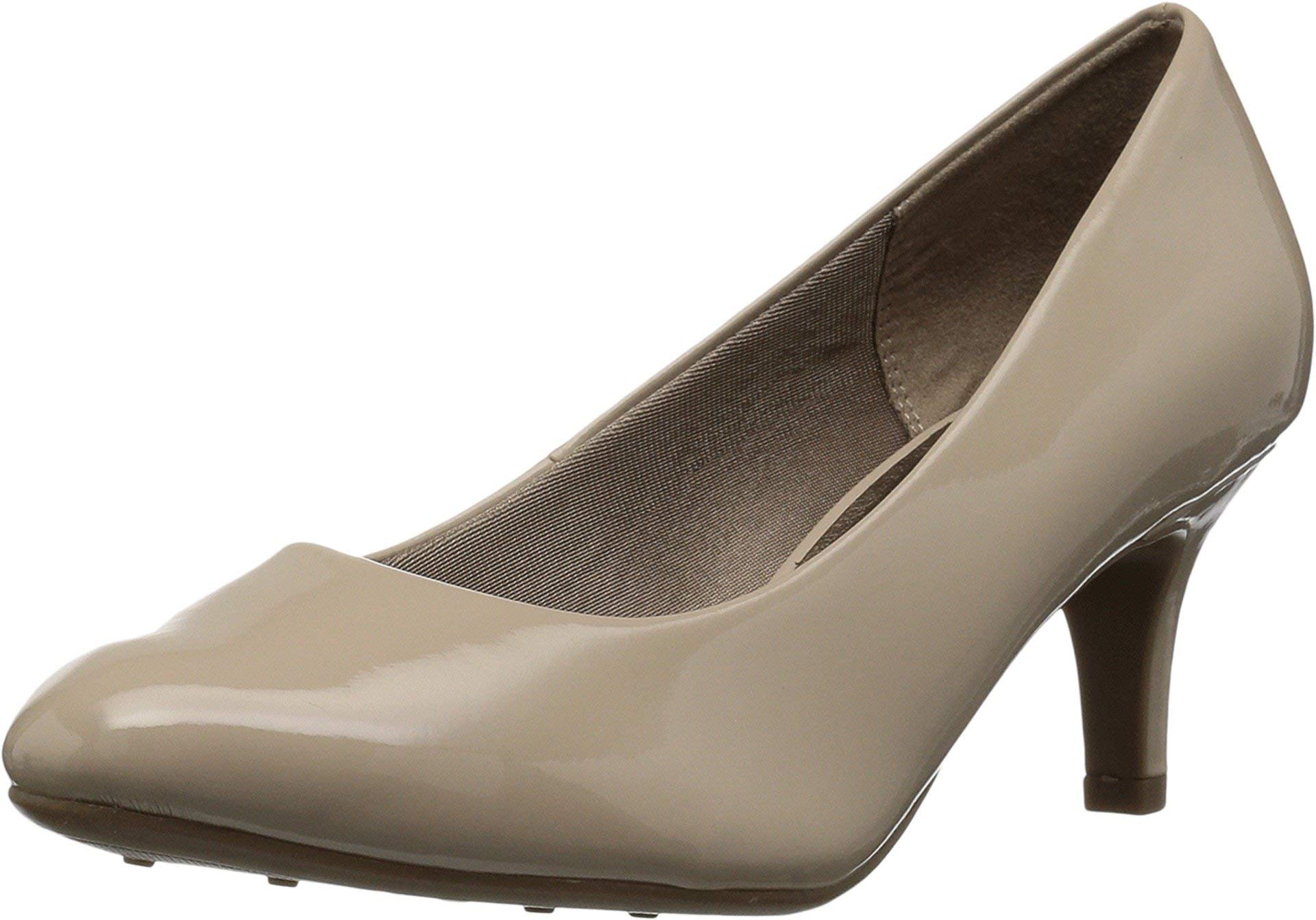LifeStride Women's Parigi Dress Pump, Tender Taupe Glory, 6 W US