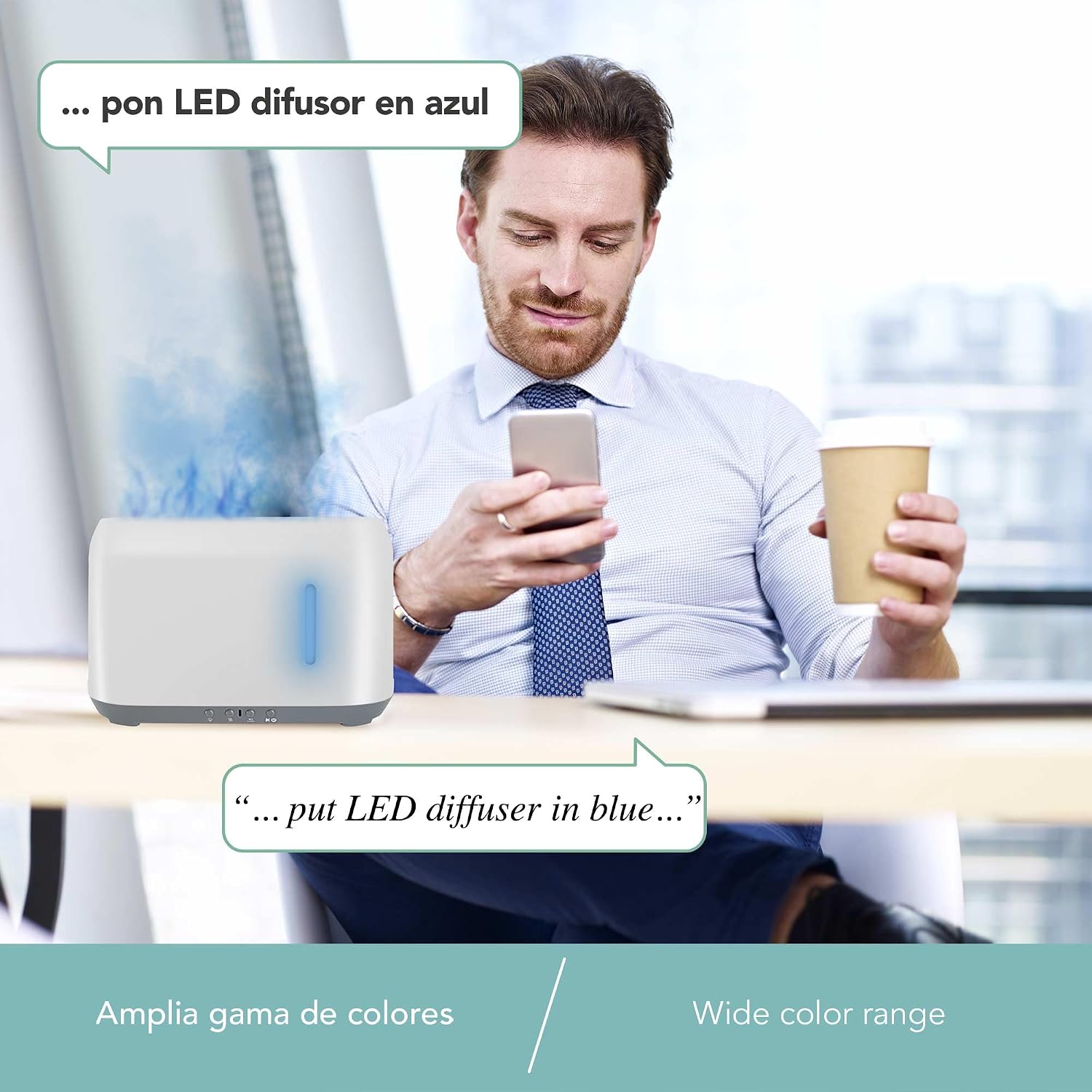 Dimensions of Lloyd's LC-1370 Smart Aroma Diffuser
