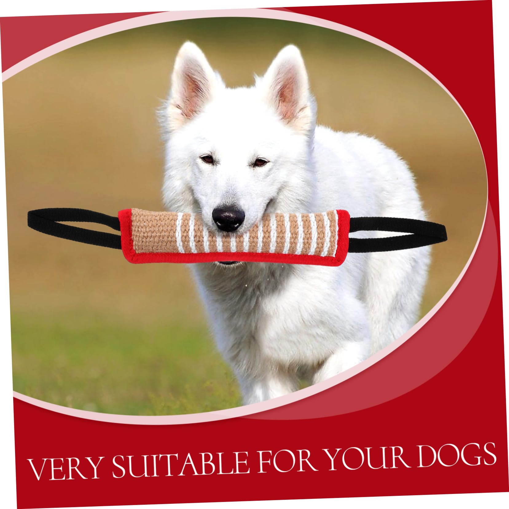 Yardwe 5stücke Dog Tug Toy Aus Jute Interaktives Kauspielzeug Für Große Hunde Langlebig Und Stabil Zum Spielen Und Trainieren Verhindert Langeweile Und Zerstörung