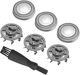 Cuchillas de repuesto para cabezal de afeitadora electrónica de 4 piezas, compatibles con Philips y Norelco, modelos SH30 SH50 52 Series 1000 2000 S1020 S1050 S1060