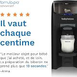 Baby Brezza Formula Pro Advanced Noir All Black - Préparateur de Biberons instantané et automatique, dose et mélange l'eau chaude et la poudre de Lait par simple pression d'un bouton - 7