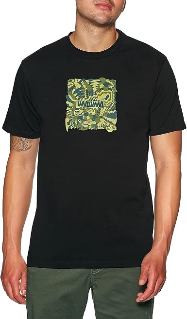 Wawwa Jungle Logo Mens Short Sleeve T-Shirt