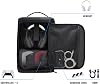 Mochila para consola GDNasist para PS5, estuche protector compatible con consola PlayStation 5, base, laptop de 15.6", audífonos, control PS5, más discos de juegos y accesorios de juego | Estuche protector compatible con consola PlayStation 5, laptop de 15.6", control PS5, discos de juegos y accesorios de juego por GDNasist 7