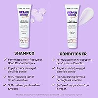 Vista 38 de Marc Anthony Shampoo and Conditioner Set, Grow Long Biotin - Anti-Frizz Deep Conditioner For Split Ends & Breakage - Vitamin E, Caffeine & Ginseng