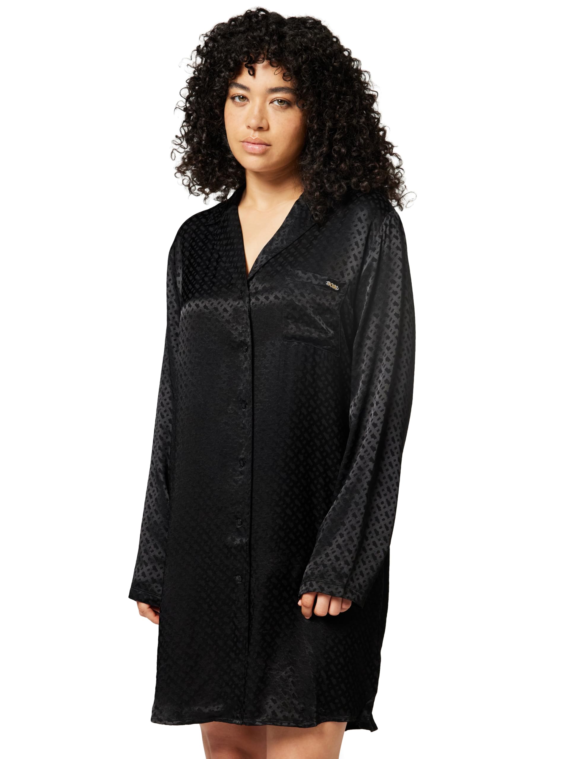 BOSS Damen Monogram_Sleep Shirt Night Dress