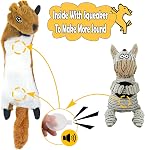 Jouets à laque pour chiens 5 Pack Jouets pour chiens Jouets de chien sans farce Jouet pour chiens en peluche Jouets à croquer Jouet de chien pour chiens de taille moyenne