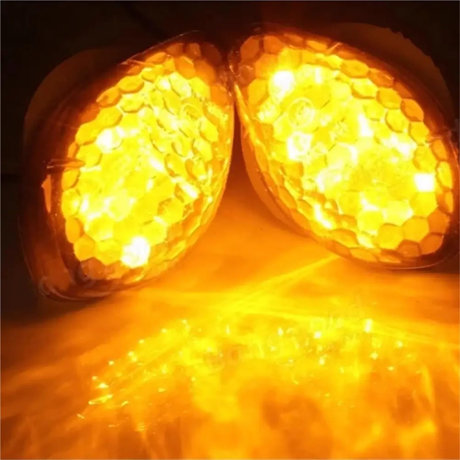 2 pezzi ambra 12V per indicatori direzione per LED per Suzuki, per Yamaha