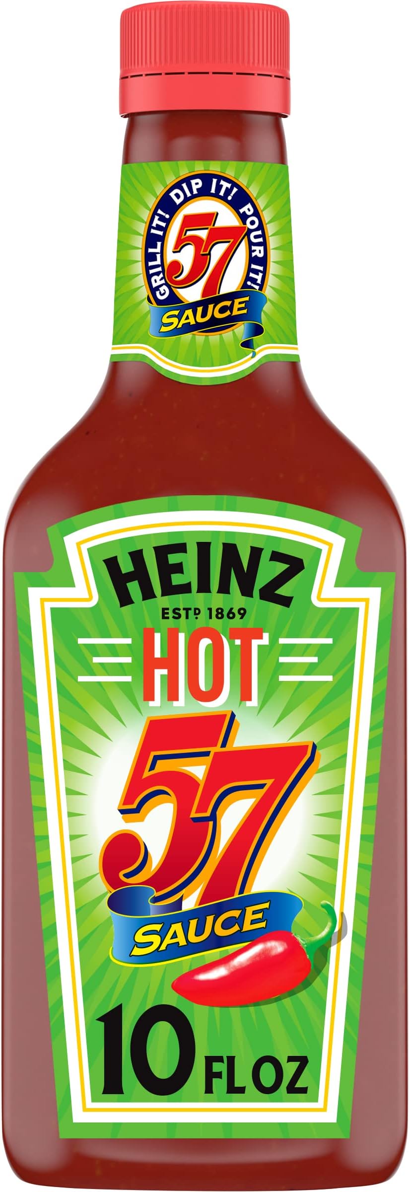 Heinz Hot 57 Sauce, 10 oz Bottle