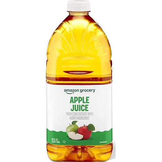 Amazon Grocery, Apple Juice, 64 Fl Oz