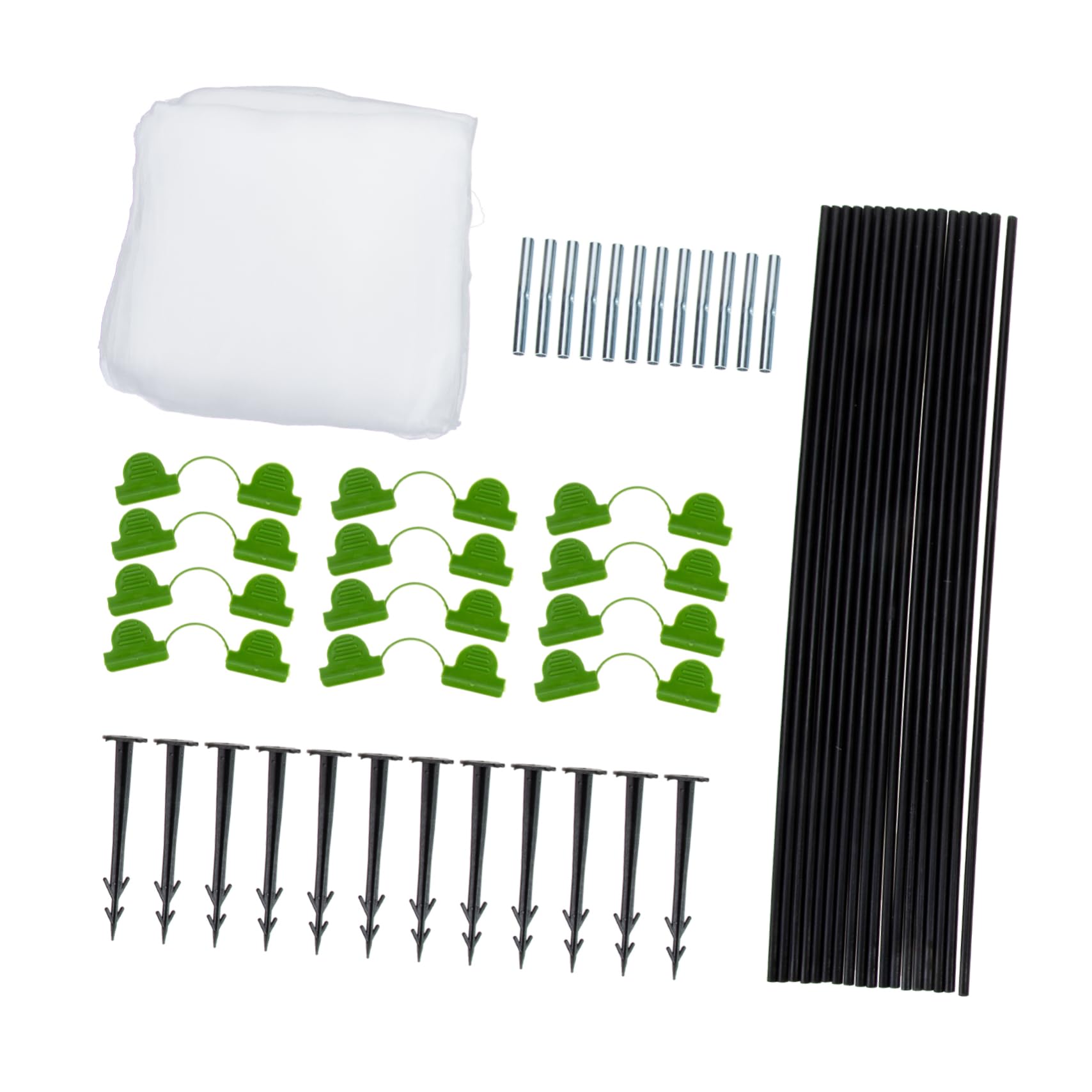 Kit filet anti-oiseaux et cerceaux pour potager et baies
