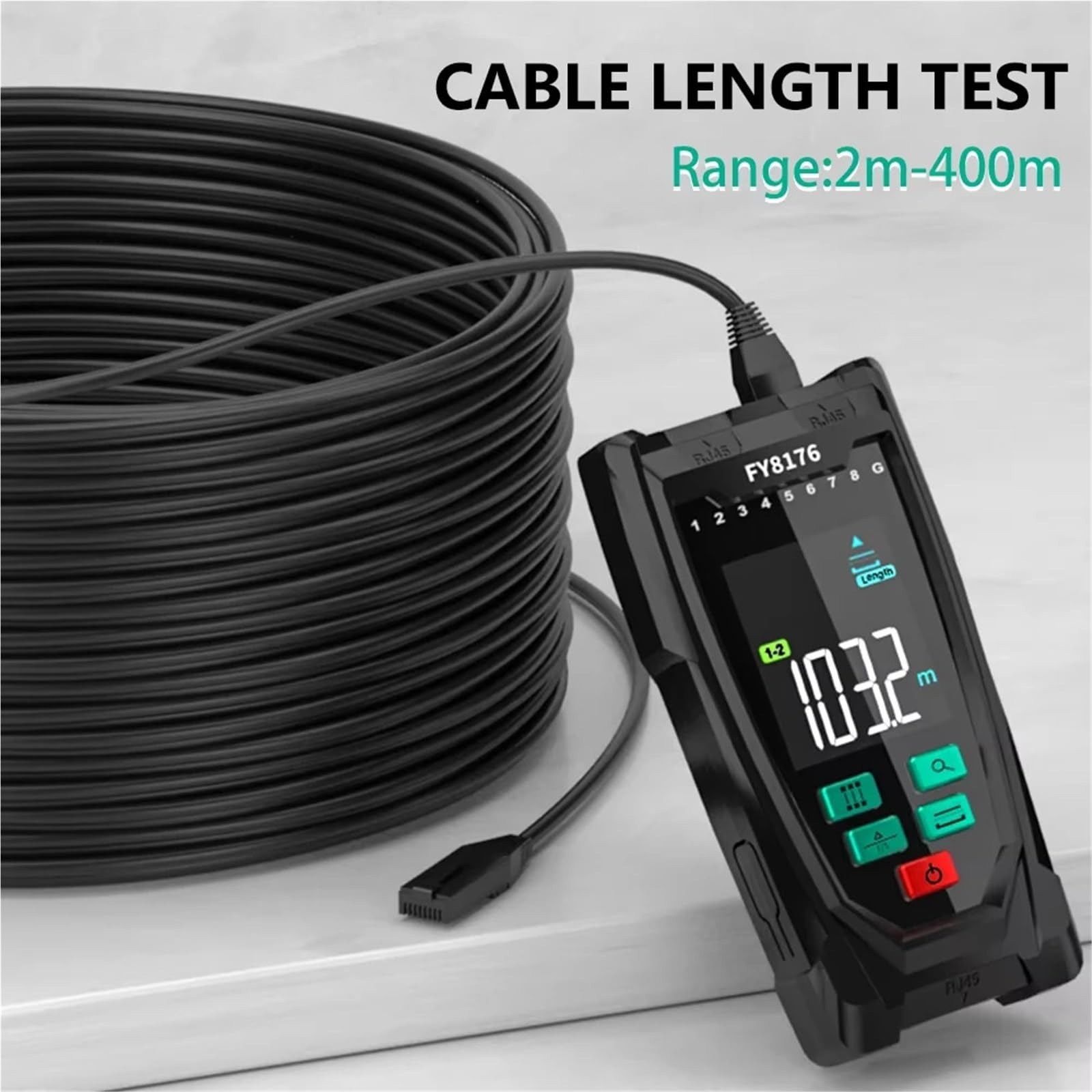 Cable Tracker POE Network Wire Tester Test Tool Scan Wiremap UTP
