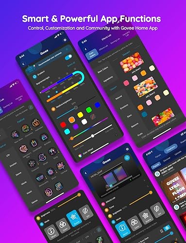 Miniatura 7 de Govee - Tira de luces LED RGBIC de 16.4 pies, luces LED inteligentes wifi, compatibles con Alexa y Google Assistant, control mediante aplicación,