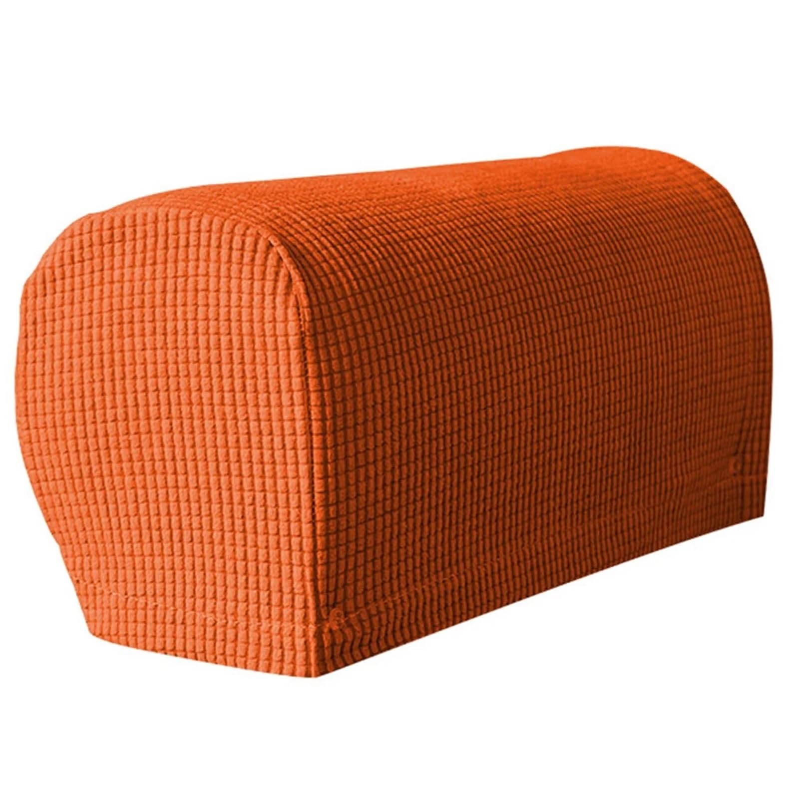 SFOIKVG Arm Covers 2PCS Soft Stretch Plush Armrest Covers, For Chairs/Sofas, Couch Arm,Orange for Sofa Chair