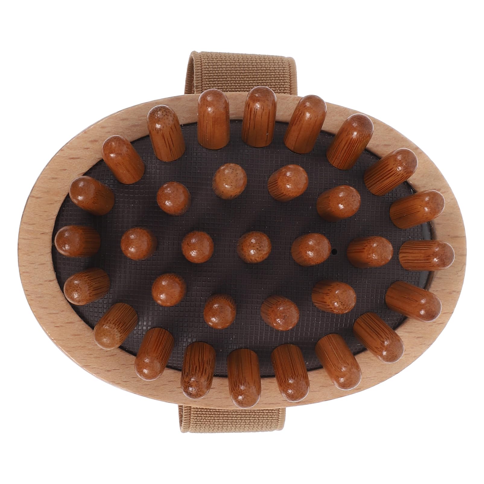 minkissy Cepillo de masaje de cuero cabelludo de madera peine cepillo de masaje acupunt herramienta de masaje mano cepillo de masaje pelo cuero cabelludo masajeador para el estrés Relajarse