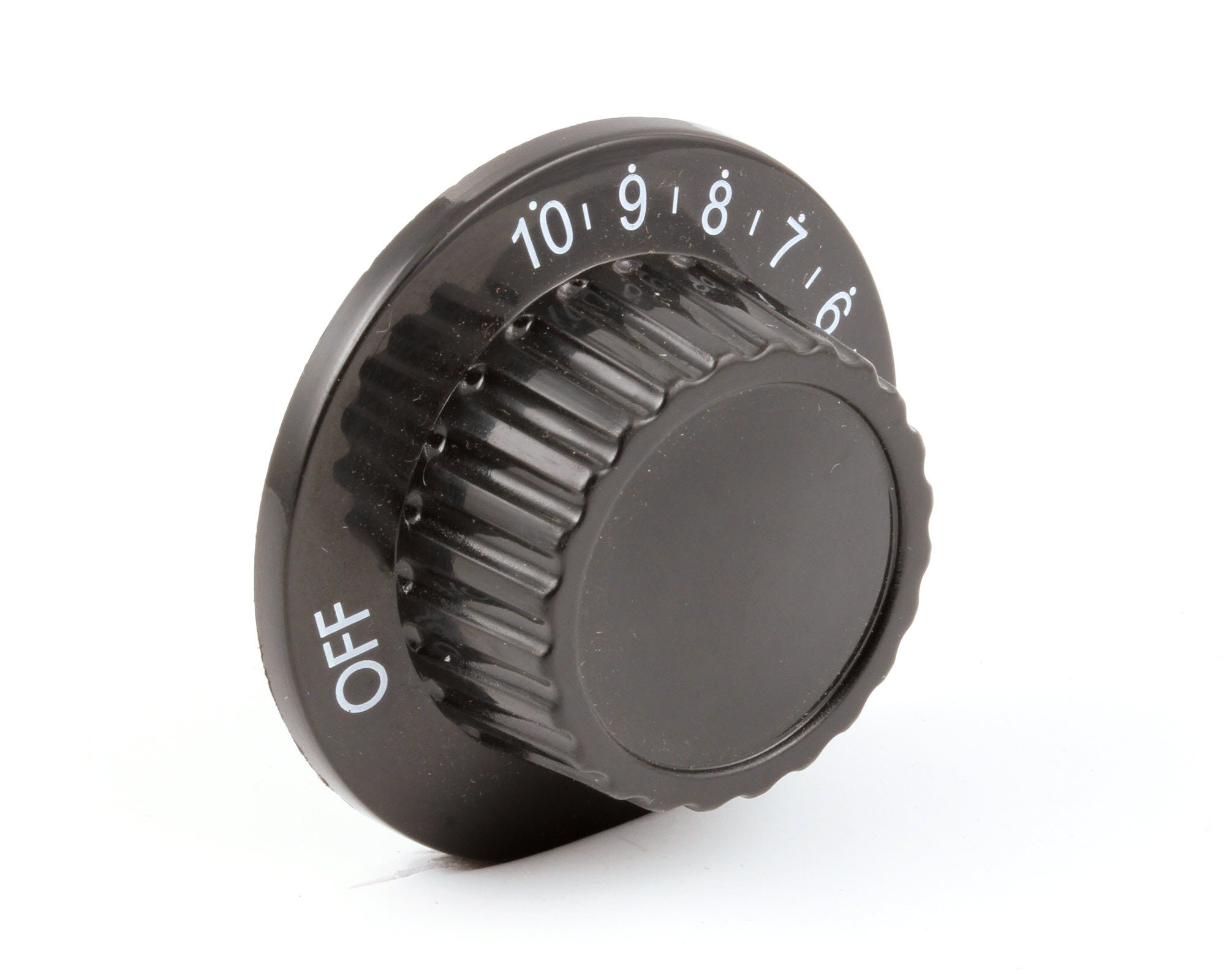 Bouton de thermostat à distance Atlas Metal 22-1407 en plastique noir
