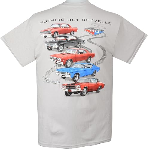 Joe Blow Chevelle - Camiseta para hombre, Gris Ice, L