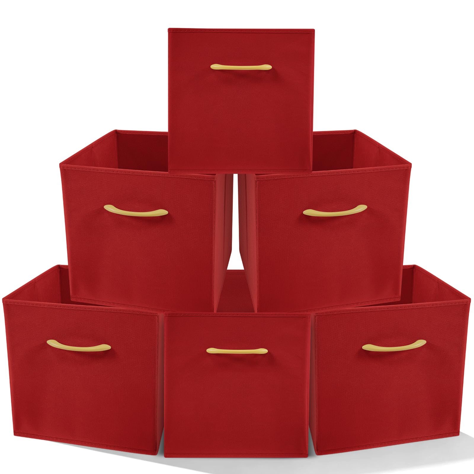Amazing Tour Cube Storage Boxes, Foldable with Handles, 6 Pack