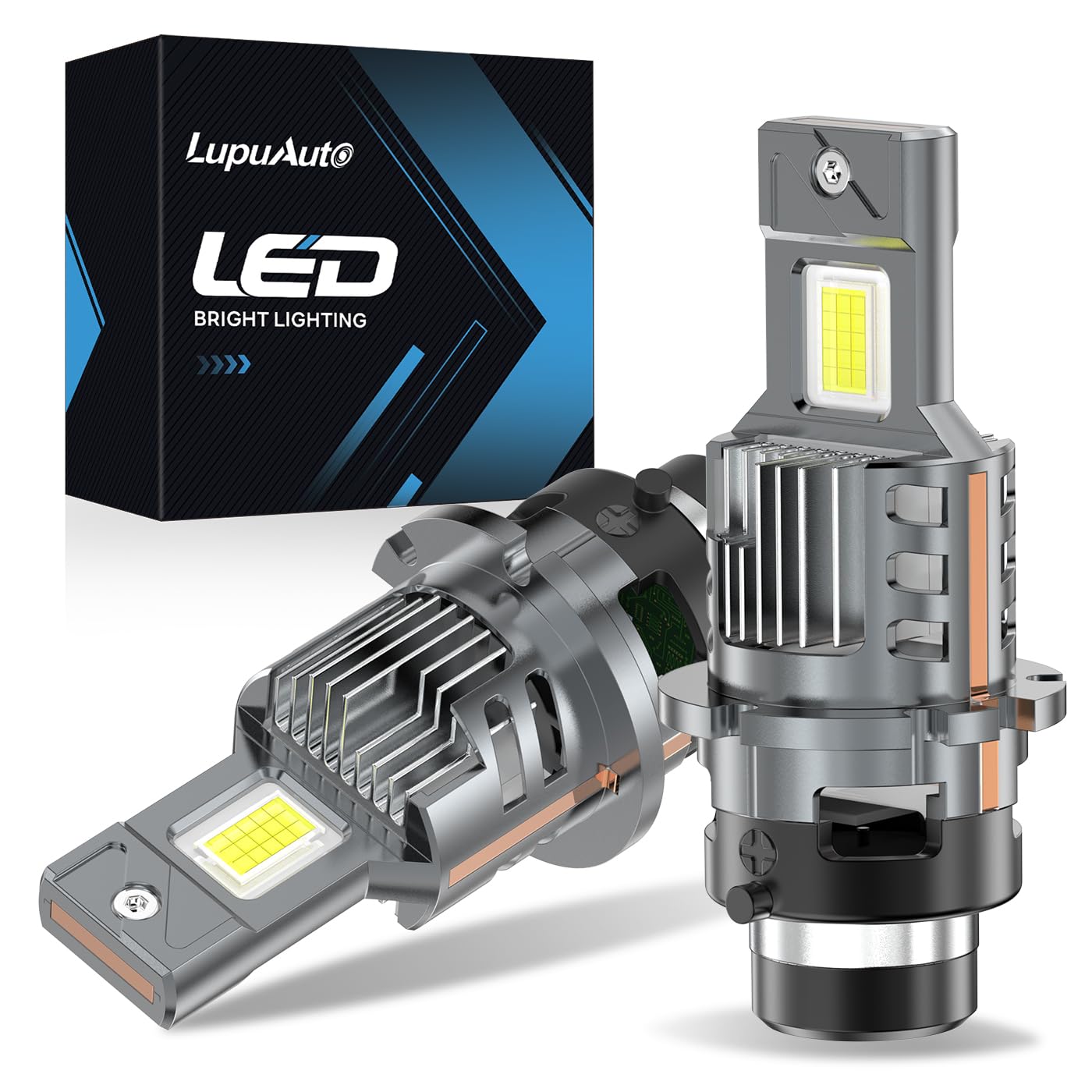 O&N PLATINUM LED D2S ヘッドライト 2個セット Amazon | D2S LED ヘッドライト D2R 純正HID交換用 爆光 30000LM 6500K