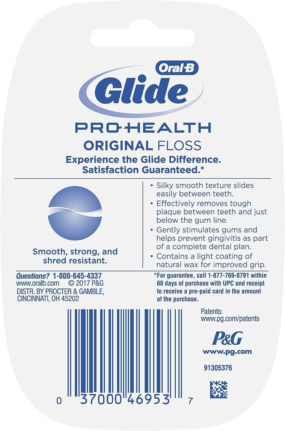 P&G GLIDE ORIG UNFLAVORED FLOSS