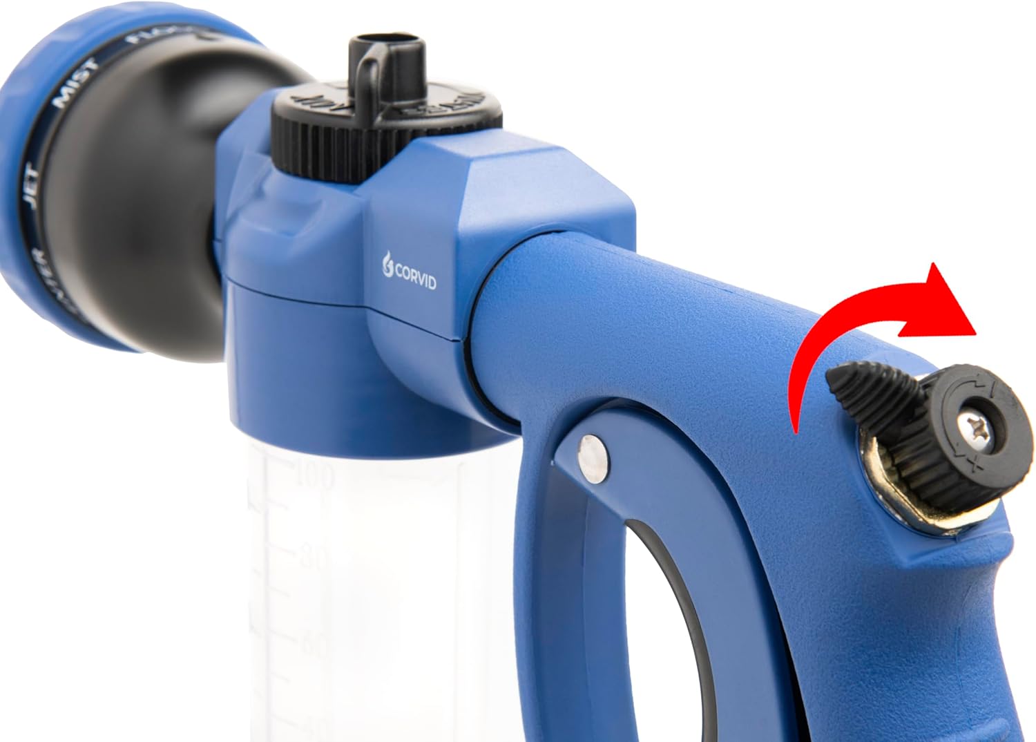 Premium Adjustable Hose Nozzle with Soap Dispenser & 8 Spray Patterns – Heavy-Duty Foam Gun for Car Wash, Pet & Garden – Leak-Proof All-Metal Head & Ergonomic Grip – Easy Fill Soap Reservoir