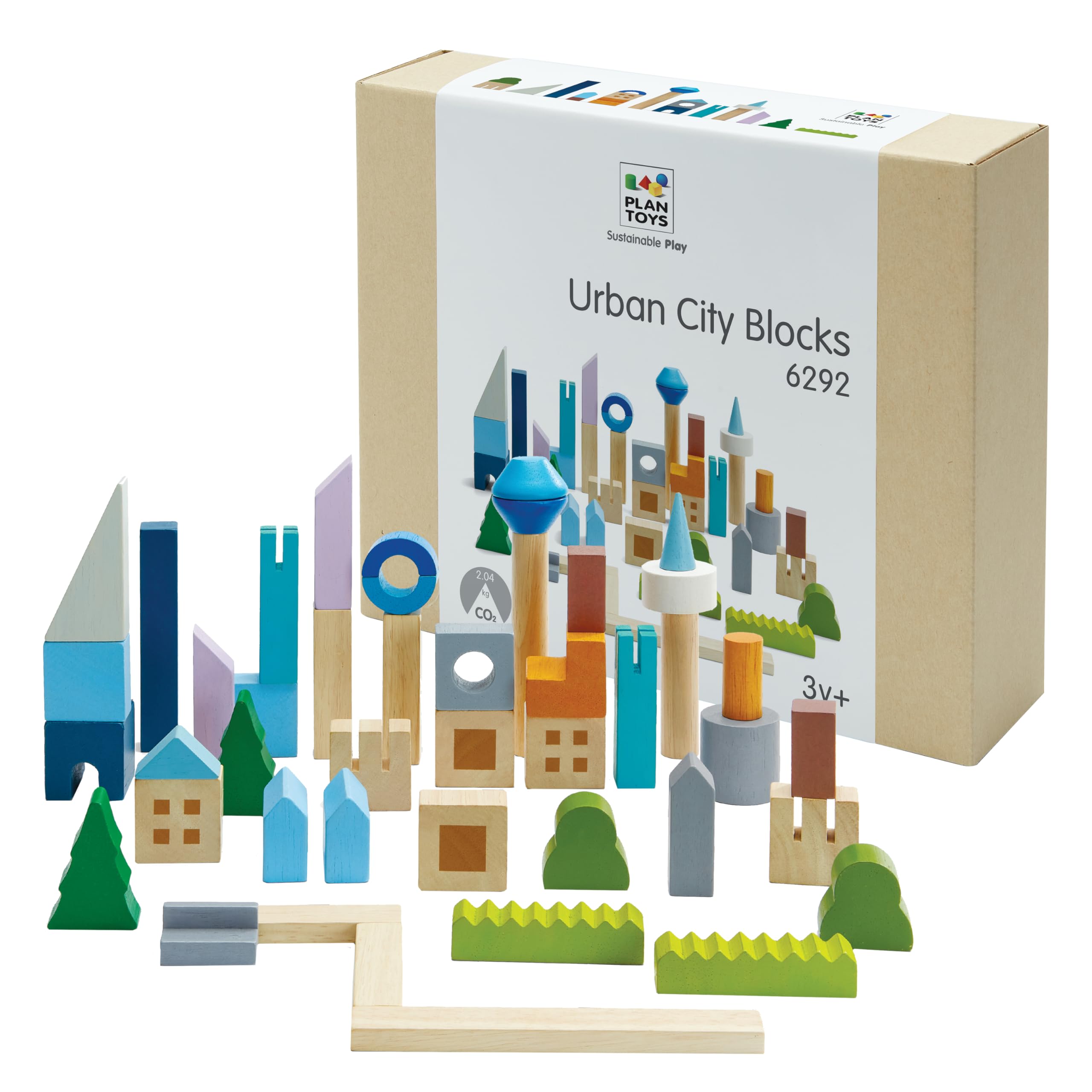 PlanToys Urban City Blocks (6292) — image 1