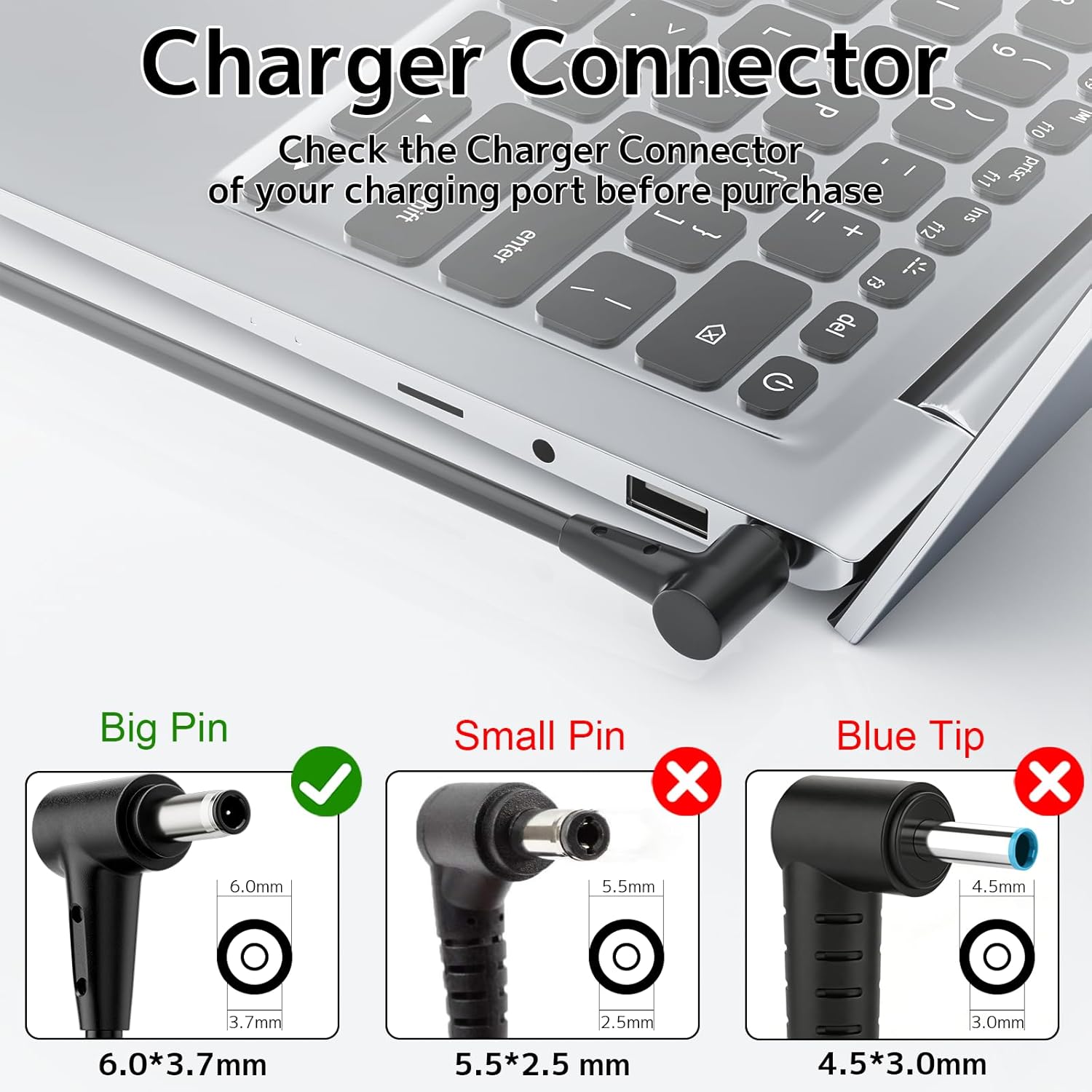 200W 20V 10A Charger Fit for ASUS TUF Dash Gaming Laptop A14 A15 F15 F17 A17 FX507 FA507 FX707 FA707 FA506 FX506, ROG Strix G15 G17 G513 G713 Hero G731, Zephyrus G15 G16 GA503 Zenbook Power Adapter