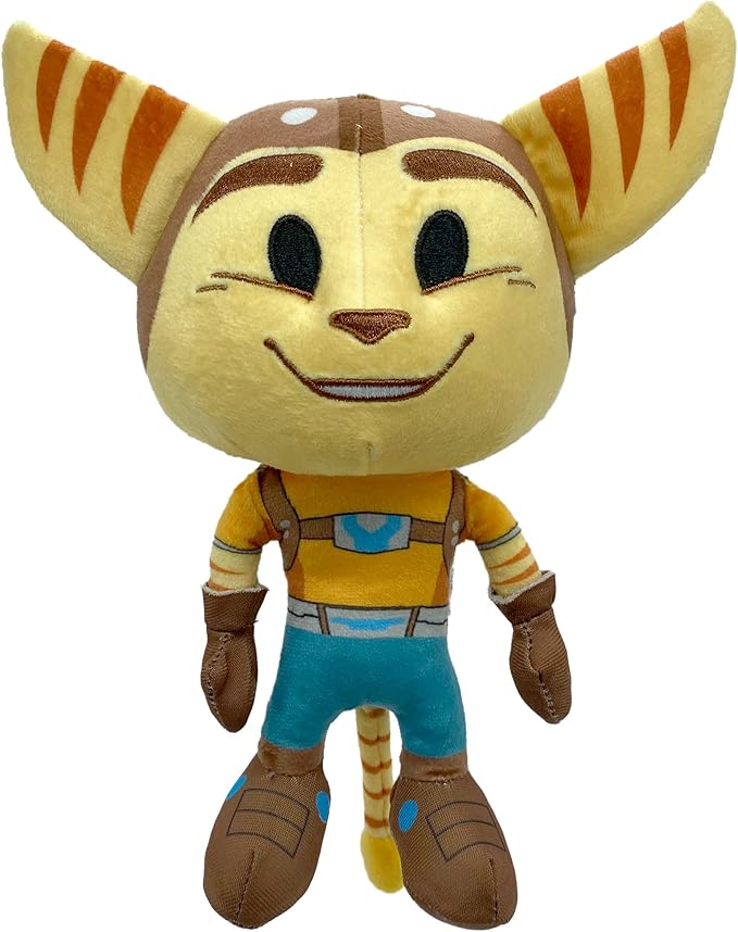 Productora de Juegos Móviles Cierra Squad Busters 7 71TbjzcME L. AC SX679 JINX Official Ratchet of Ratchet & Clank: Rift Apart, Collectible Plush, Excellent Plushie Toy for Toddlers & Preschool, Super Cute