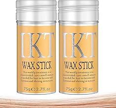 IKT 2 Packs Hair Wax Wigs Edge Control Slick Stick Hairs Pomade