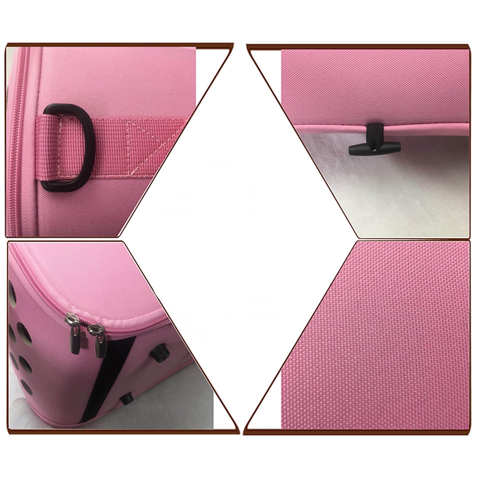 Transportín De Viaje Gatos Bolso De Excursión Con Correa De Hombro Para | Bolsa Portátil De Para Viajes Senderismo Exterior Avión Camping Desplazamientos Veterinario