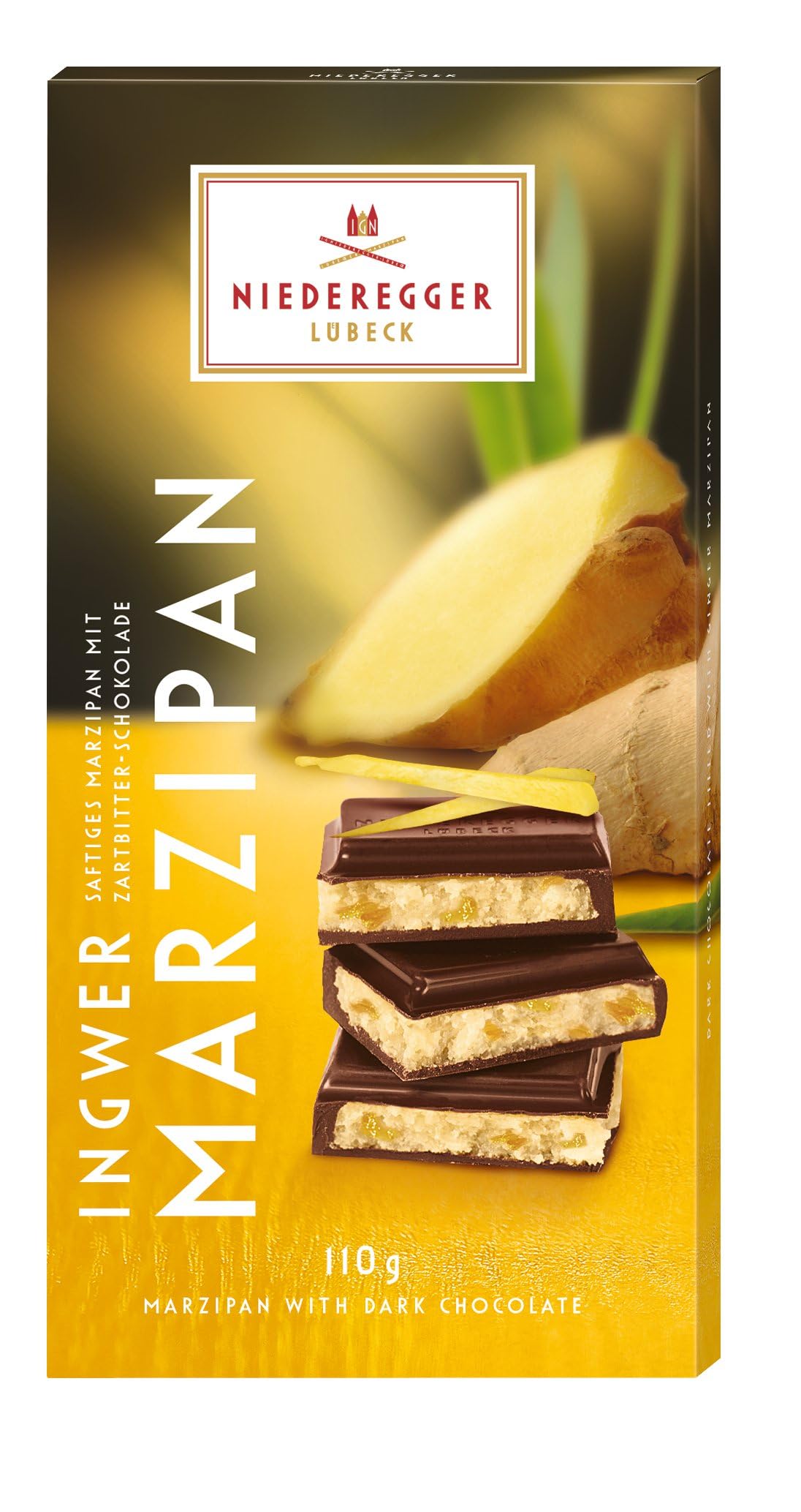 Niederegger Marzipantafel Ingwer (1 x 110 g)