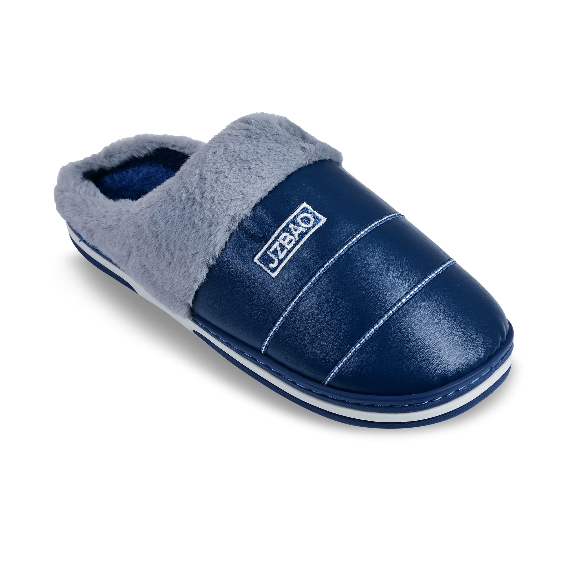 CASSIEY Mens Home/Indoor Fur Slipper (Navy, numeric_6) (B09N2FNT3B) Amazon Price History, Amazon Price Tracker