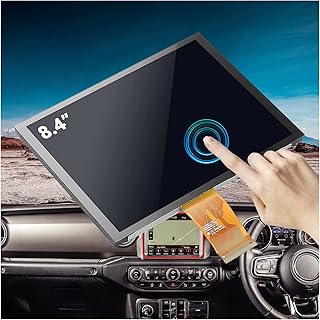 Replacement 8.4" Uconnect 4C UAQ LCD Monitor Touch-Screen, Radio Navigation New OEM Replacement Fit for Jeep Dodge RAM Chrysler 2017-2021