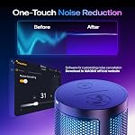 MAONO Gaming USB Microphone, Noise Cancellation Condenser mic with Mute, Gain, Monitoring, Boom Arm for Streaming, Podcast, Vocal, Twitch, YouTube, Discord, PC, Computer, PS4, PS5, Mac, DGM20S