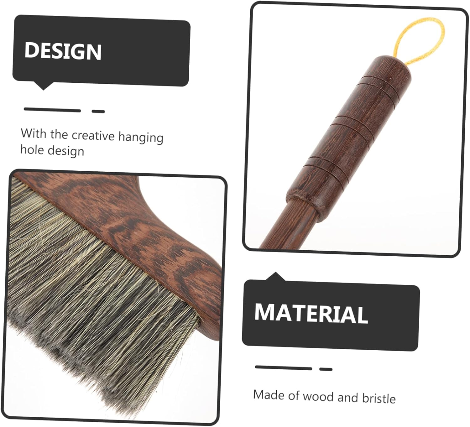 Cedar Broom Heavy Duty Long Handle Sweeping Brush for Home Office Industrial Use Easy Assembly Storage