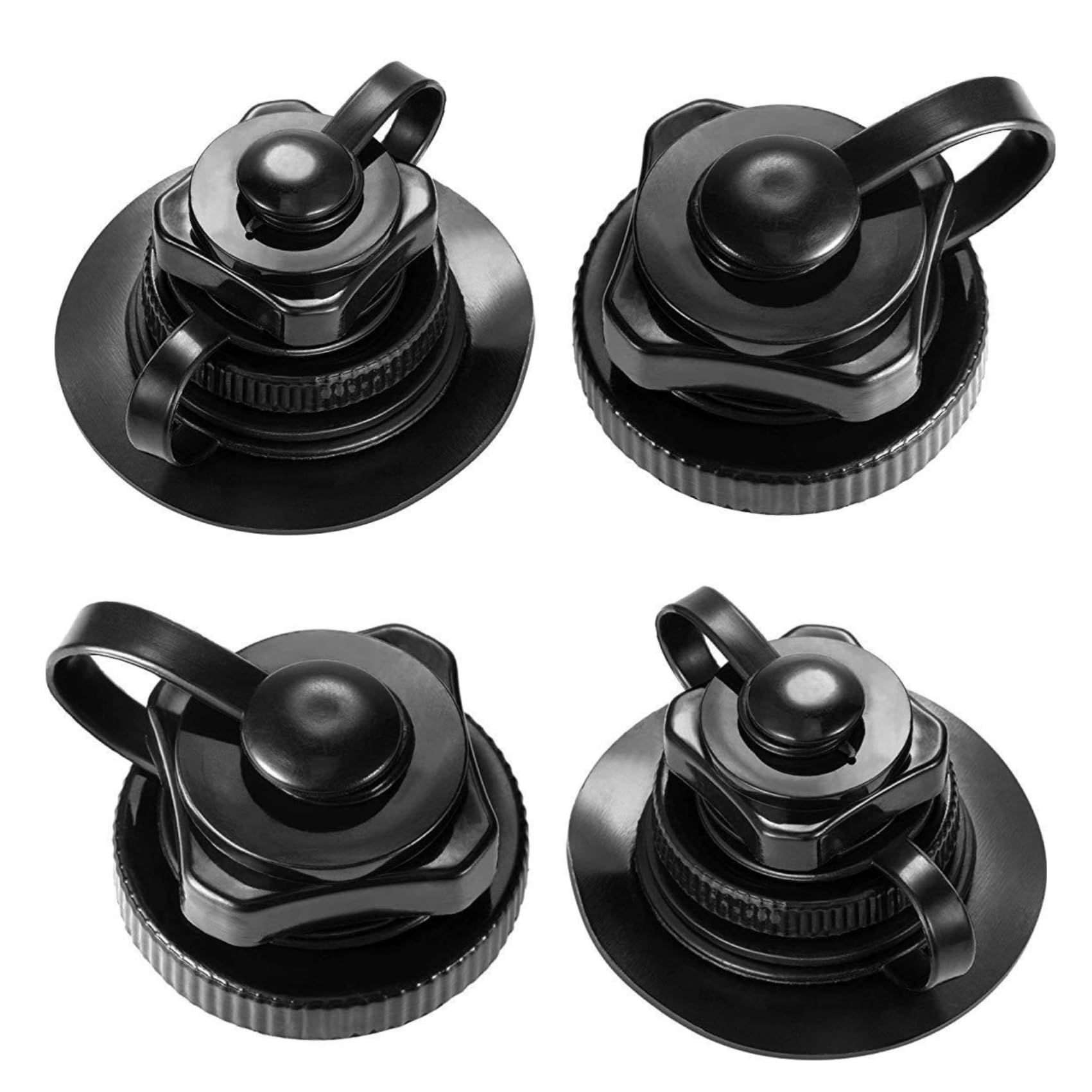 Lot De 4 Valves De Rechange Pour Bateau Pneumatique Et Valve