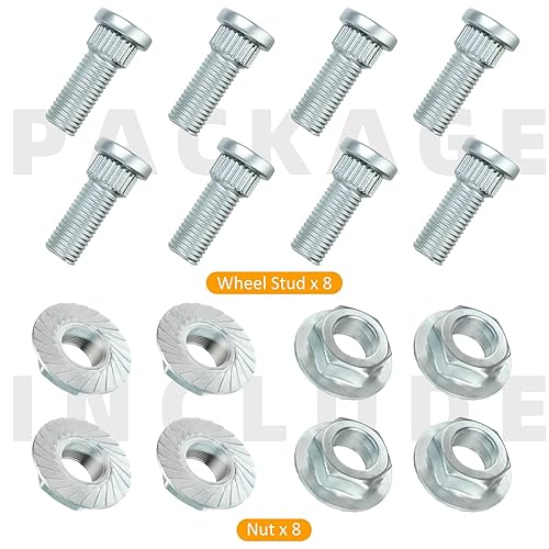 Miniatura 7 de Pernos de rueda delanteramedia 7515513 para Polaris Sportsman Ranger Outlaw Magnum Trail Blazer Trail Boss Predator Scrambler ATP Hawkeye 8 unidades