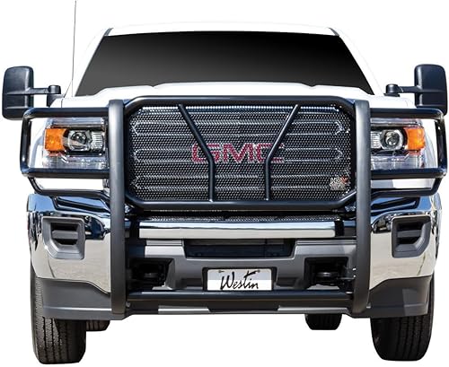 Miniatura 5 de Westin 57-2335 Protector de rejilla HDX negro para Sierra 2500HD 3500 2007-2010 (excepto 2007 Classic)