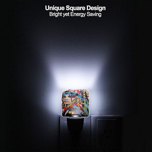 Miniatura 4 de Luces de noche LED aztecas indias nativas americanas del suroeste, luces de pared, adecuadas para cocinas del hogar, pasillos y dormitorios.