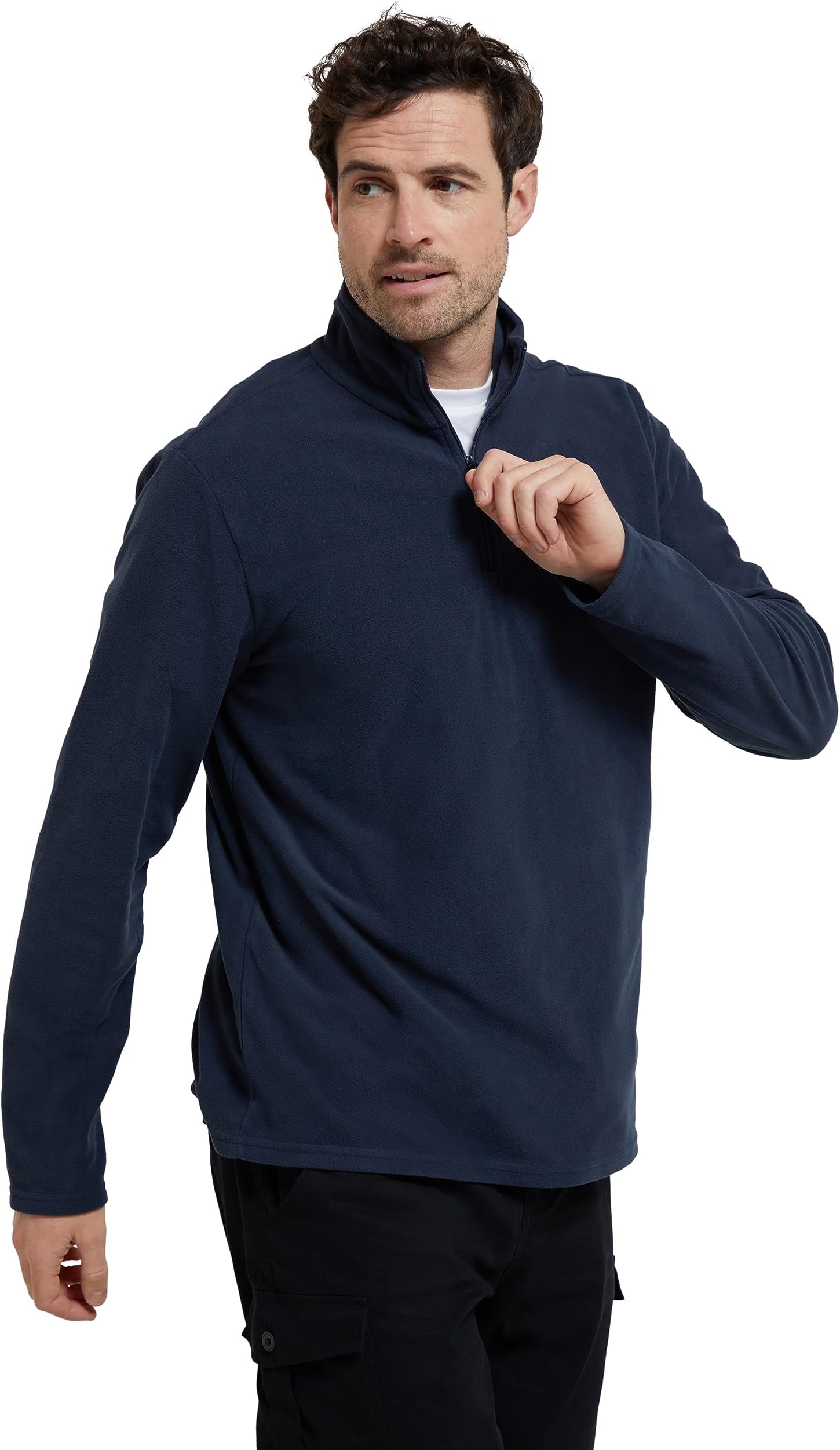 Camber II Mens Half-Zip Fleece - Lightweight & Quick Dry, Breathable Antipill Microfleece - For Spring Summer, Outdoors, Travelling & Hiking