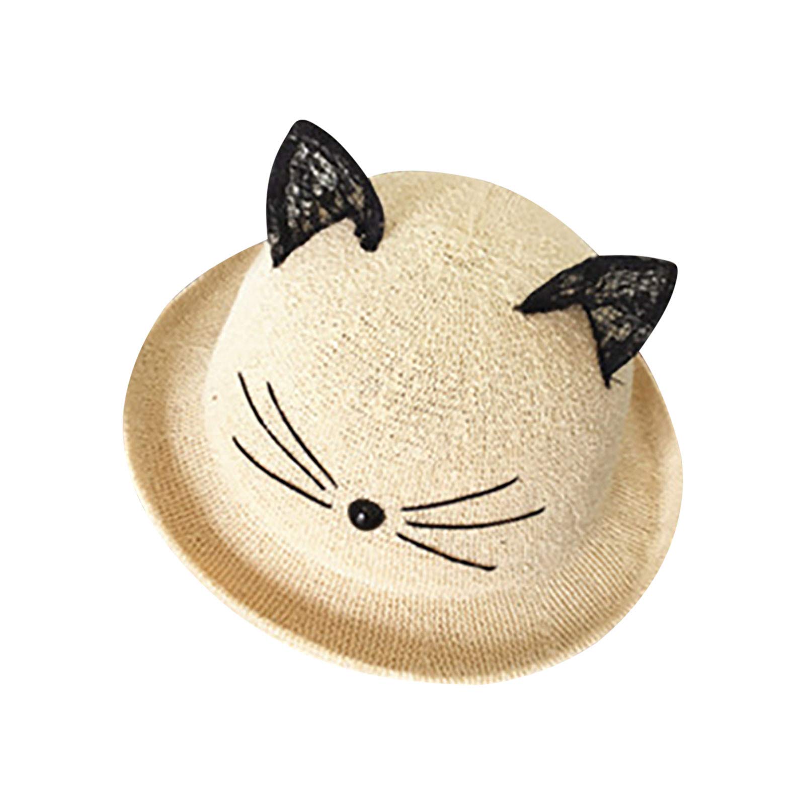 WanWorlder Sombrero de Sol Bebé Sombrero del Pescador de Playa para Niños Plegable Bucket Hat Verano Sombreros Sombrero Surf Sombrero Bebe con para Playa Viajes