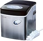 Frigidaire EFIC115 Extra Large Ice Maker, Stainless Steel, 48 lbs per day