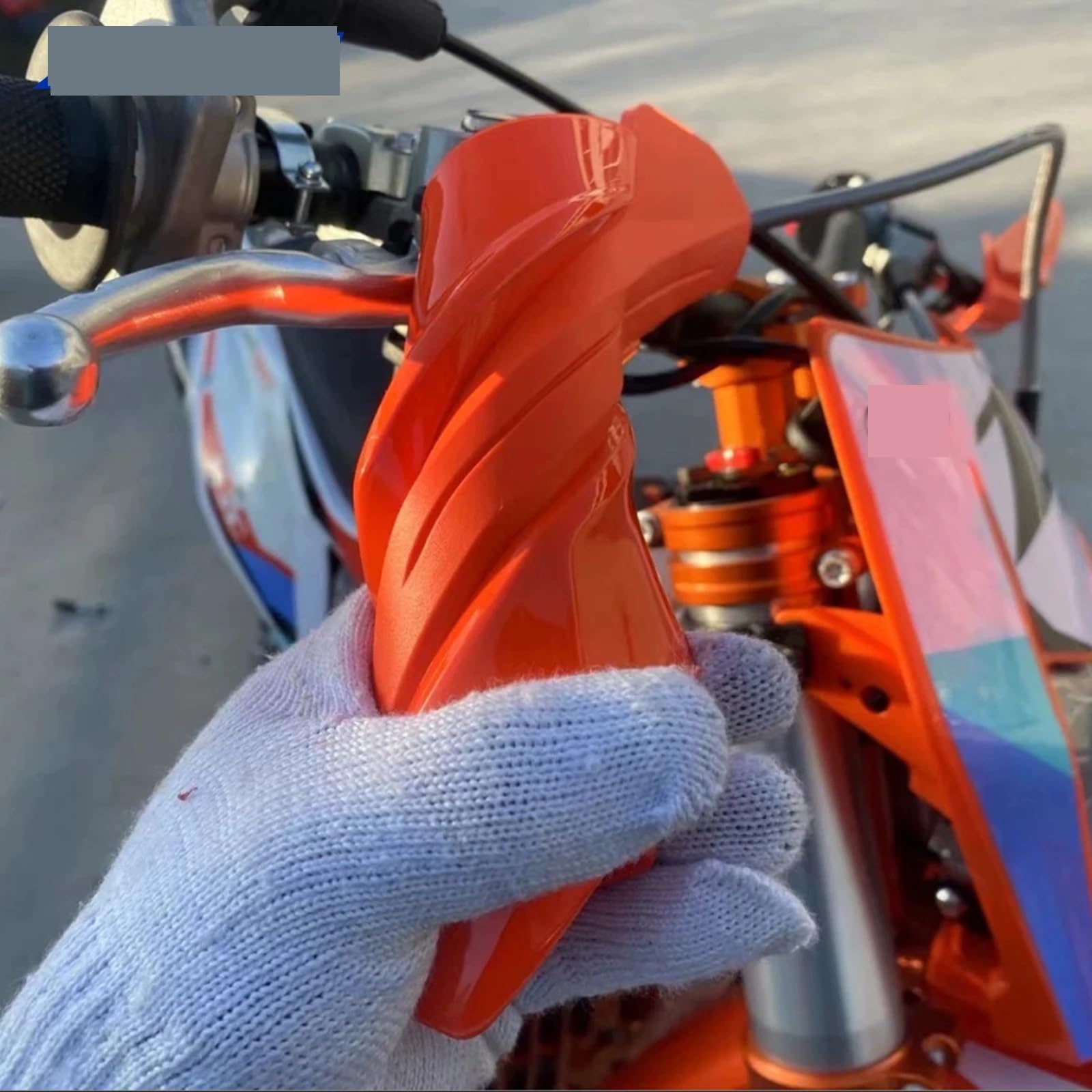 Motocykl Handguards Osłona uchwytu motocykla Do 300 TPI 450 SX125 EXCF 250 SXF 450 SX XC XCF XCW