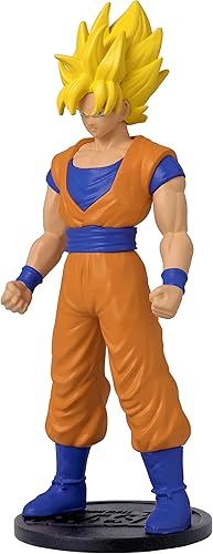 Miniatura 2 de Dragon Ball Figura de anime Super Saiyan Goku  Figura de acción de Goku Super Saiyan de 4 pulgadas de alto contiene moneda coleccionable