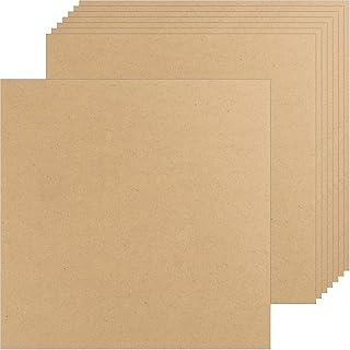 Acidea MDF Wood Board for Crafts, 12x12x18 I...,