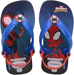 Chinelo Havaianas Baby Marvel II - Original COR:Vermelho;TAMANHO:19
