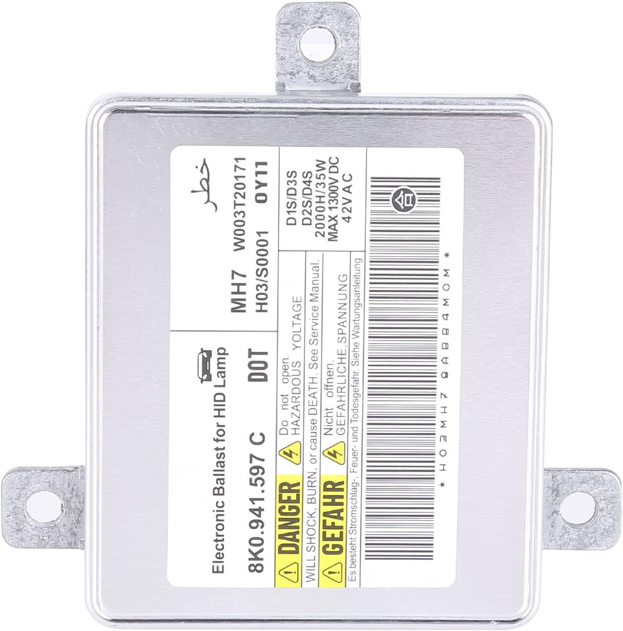 Surakey Xenon Ballast HID D3S Bulb Lamp Control Unit Computer Module with 3Pcs Matching Screw & Connecting Wire Replacement Compatible for 2011-2021 300 W003T21971