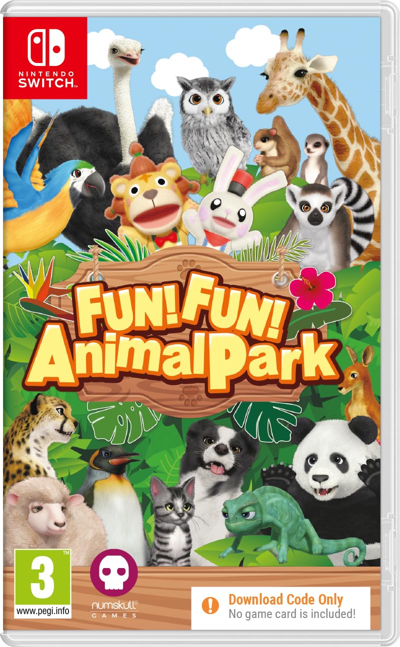 Trader Games - FUN! FUN! ANIMAL PARK Switch Uk New 5056280406723